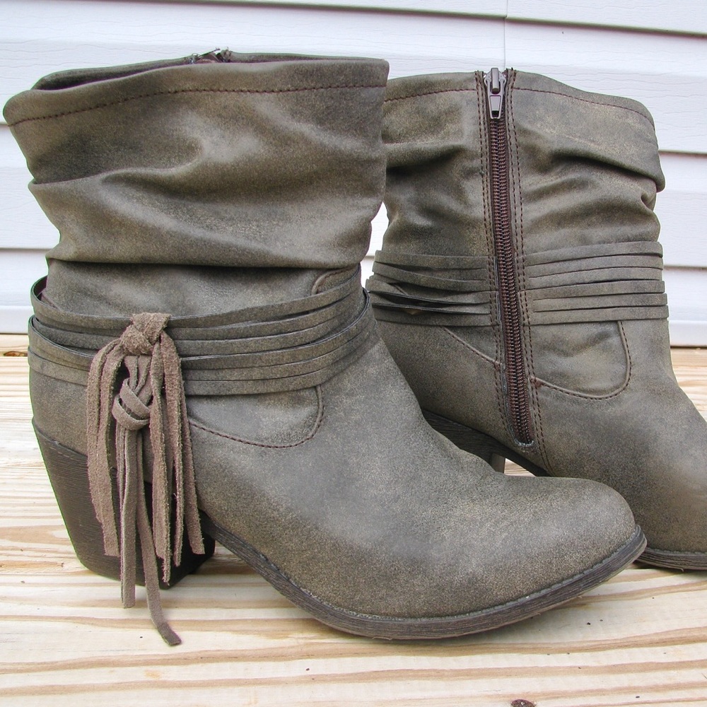 Jellypop Tassle Booties